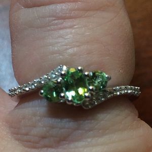 NWT! Rare Mint Garnet + Cambodian Zircon .…